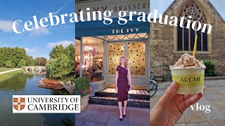 Celebrating my Cambridge graduation *emotional* | VLOG