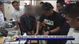 31 Paket Ganja Bungkus Kopi Disita Polisi, Tiga Pengedar Berhasil Ditangkap - LIP 23/02