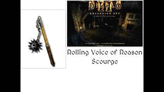 Rolling Voice of Reason on Scourge!