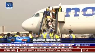 Voluntary Repatriation: 161 Nigerians Return From Libya