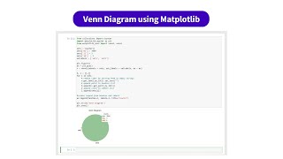 Venn Diagram using Matplotlib | kandi Use Case