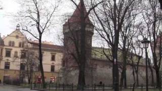 A walk around Kraków, Poland - 10th January, 2012 (High Definition)