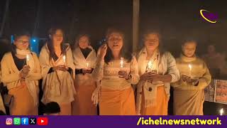 Khangabok Apunba Leishabina Jiribam da Leikhidraba singi mafamda Candle Light Condolence Pangthokhre