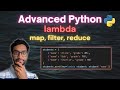 Lambda Python Programming Tutorial | Advanced Python with Map Filter Reduce