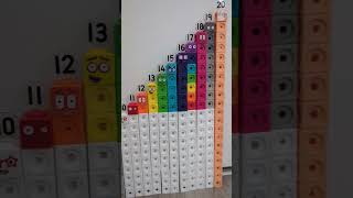 MathLink Cubes Numberblocks 1 to 20!