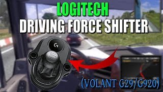 LOGITECH DRIVING FORCE SHIFTER : BOITE A VITESSE G29/G920 - Unboxing + Test [FR]