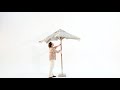 Sekey - How to Set Up the 200 x 150cm Outdoor Sun Umbrella UV50+