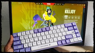 Valorant + Ajazz AK680: Será que Esse Teclado Aguenta o Jogo? Confira o Teste!