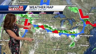 Video: Milder pattern ahead