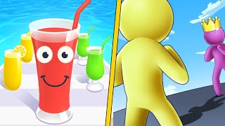 Juice Run vs Giant Rush - All Level Gameplay Android,ioS NEW BIG APK UPDATE