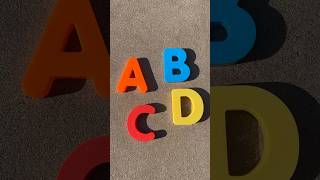 FUN ABC SONG for Kids!🎶😁🔠 #kids #learning #shorts