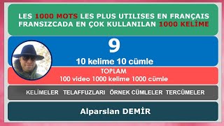 Fransızcada En Çok Kullanılan 1000 Kelime - 9. Video