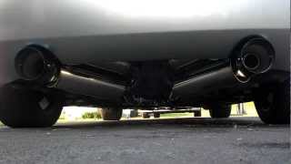 Nissan 350Z Track Model with genuine HKS HiPower Exhaust front to back