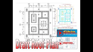 Drawing Exercise 8: How to Draft Reflected Ceiling Plan (in AutoCAD)