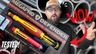 Megapro Defender The Ultimate Insulated Electricians Screwdriver?  ,Klein,Wera,Fluke,Knipex and Wiha