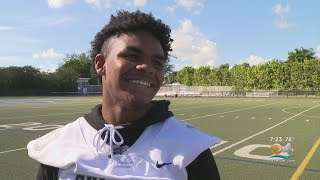 CBS4 Nat Moore Trophy Profile: Gulliver Prep CB Gabriel Taylor