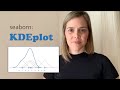 What is kernel density estimation? And how to build a KDE plot in Python? | Seaborn KDEplot