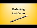 Baleleng on a Soprano Recorder with notes