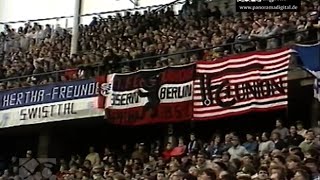 Traditionsvereine nach der Wende im Freundschaftsspiel: Hertha BSC-1. FC Union Berlin 2:1, 27.01.90