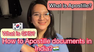 QnA | What is GKS? What is Apostille? Importance of Apostilling documents | Study in Korea part-2