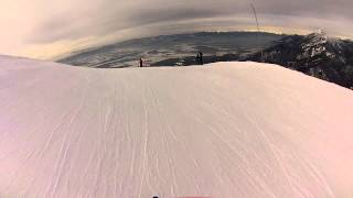 Skiing on Krvavec Gopro