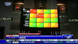 BEI Hentikan Sementara Perdagangan Saham INCF dan POLU