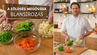 Zöldségek megóvása 1 🌿 Blansírozás 🌿 - Lidl Főzőiskola Széll Tamással