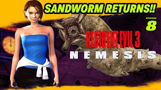 SANDWORM RETURNS! | Resident Evil 3: Nemesis | PS1 (# 8)