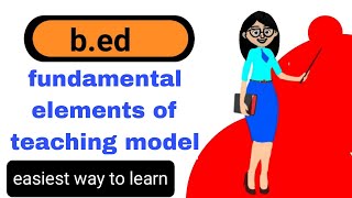 Fundamental Elements Of Teaching Model