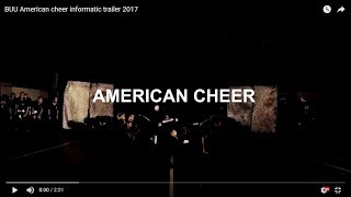 BUU  American cheer informatic trailer 2017