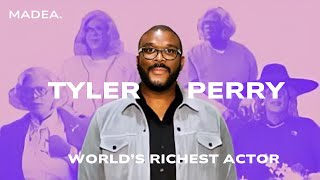 Tyler Perry ( Madea ) The World's Richest Actor is now worth 1.4 billion dollars #madea #tylerperry