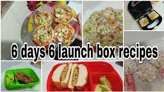 6 kids Special Launch Box Recipes | Healthy And Yummy Launch boxe Ideas |  Home Made Tiffin Boxes