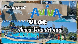 #vlog | Fuimos al #parqueacuático Aviva Viña del mar 🏊‍♂️