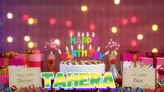 TAHERA Happy Birthday Song with Names 🌟 Happy Birthday to You