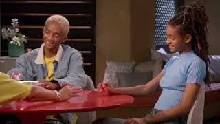 red table talk The smith family question game ft jaden