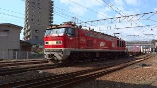 2015.09.22 貨物列車（4094列車）秋田駅到着