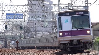 東京メトロ8000系8114F　急行南栗橋行　東武スカイツリーライン西新井～竹ノ塚