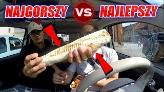 TEST NAJGORSZY VS NAJLEPSZY KEBAB WĄBRZEŹNO