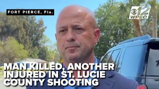 St. Lucie County sheriff updates on deadly shooting investigation