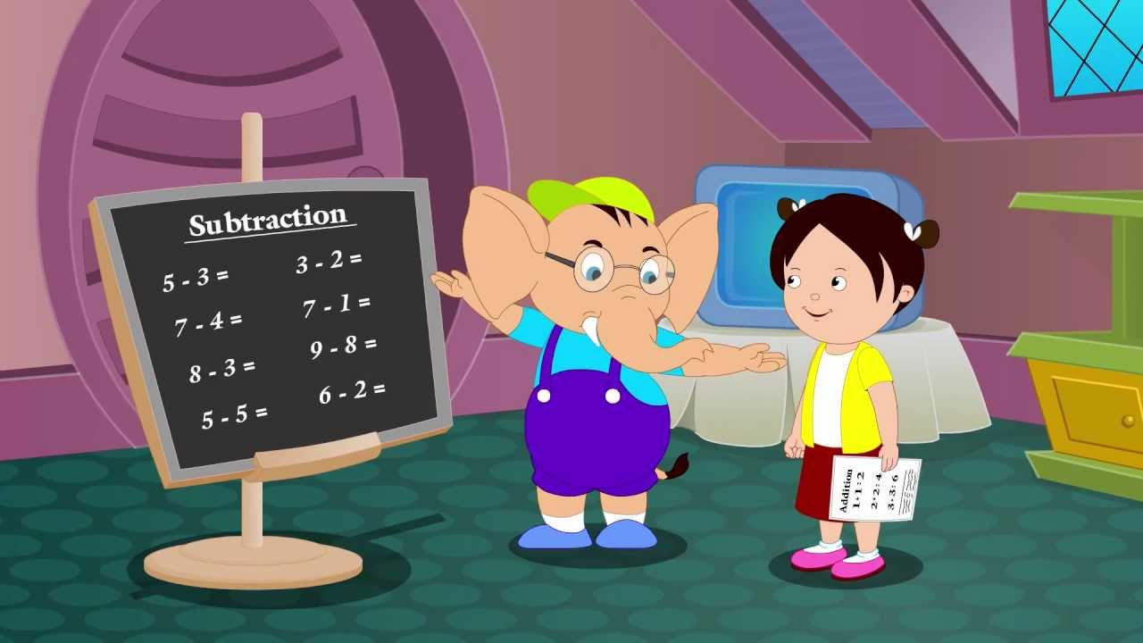 Learn Maths Subtraction Part 1 2 Youtube