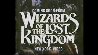 Wizards Of The Lost Kingdom (1985) Trailer