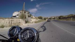 GoPro Honda CB400SF Cyprus Ride