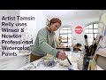 Tamsin Relly on Winsor & Newton Professional Watercolor Paints