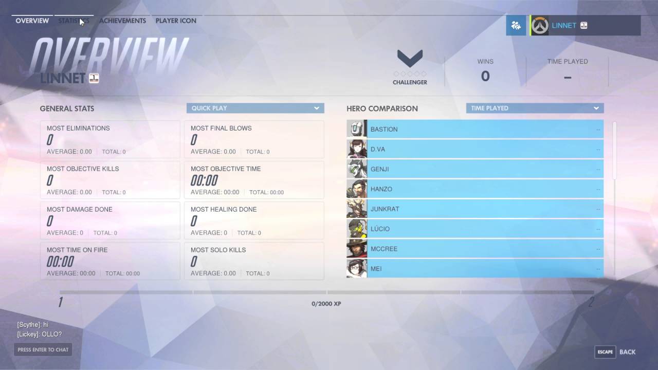 How To See Your Statistics In Overwatch - YouTube