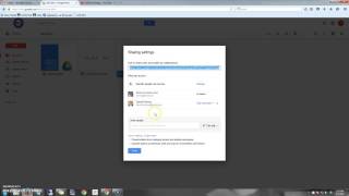 Changing Sharing Settings in Google Drive