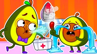 First Aid Song 🤕🧊 Baby Avocado Got a Boo Boo || VocaVoca🥑💖 Kids Songs And Nurser