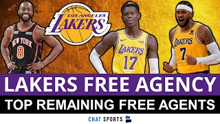 Lakers Free Agency Rumors: Top NBA Free Agents Ft. Carmelo Anthony, Kemba Walker & Dennis Schroder