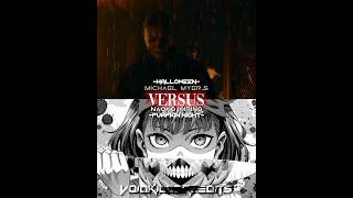 Michael Myers (Halloween) VS Naoko Kirino (Pumpkin Night) #shorts #halloweenends #pumpkinnight