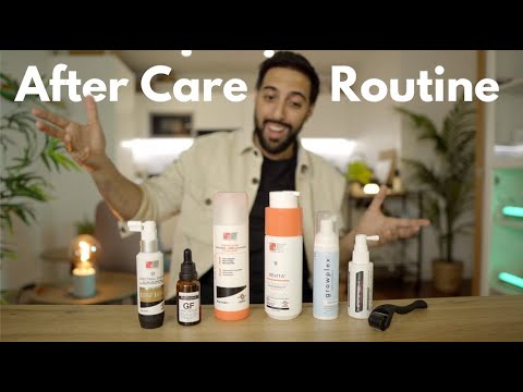 My COMPLETE Aftercare Routine (After Hair Transplant)