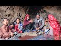 Village Lifestyle | Old Lovers' Multigenerational Afghanistan Cave House (Movie)